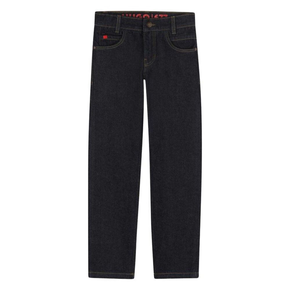 Hugo Childrens/Kids Denim Tapered Leg Slim Jeans / Rinse Wash
